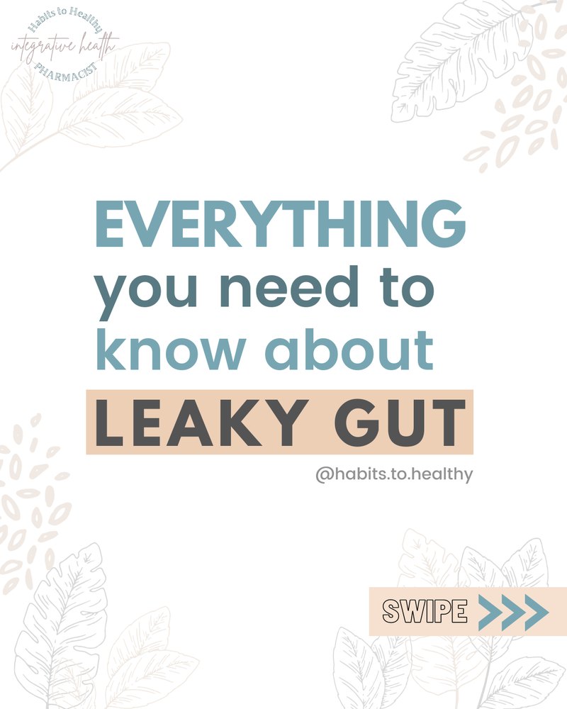 Instagram post: everything you need to know about leaky gut