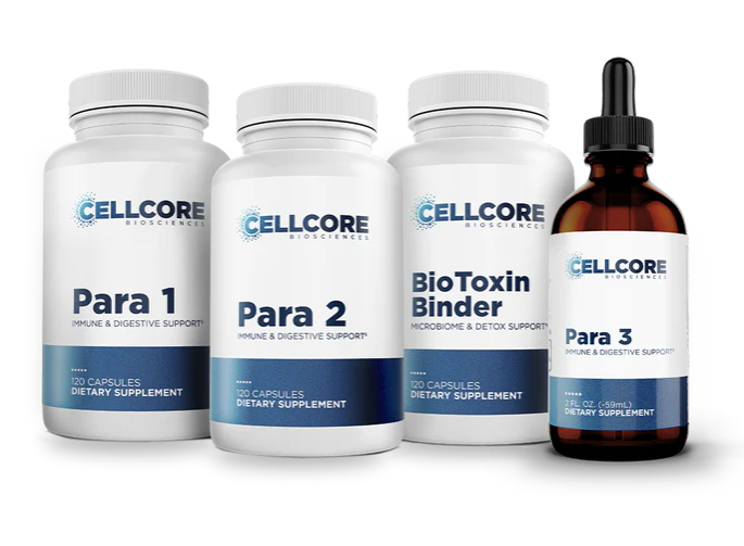 CellCore Biosciences supplement bottles